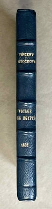 Item #M9340 Voyage en Egypte. 1631. STOCHOVE Vincent - FERMANEL Gilles - FAUVEL Robert