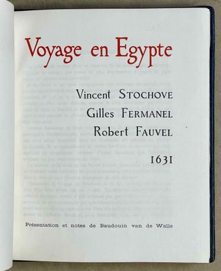 Voyage en Egypte. 1631.[newline]M9340-03.jpeg