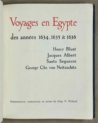 Voyages en Egypte des années 1634, 1635 & 1636[newline]M9342-03.jpeg
