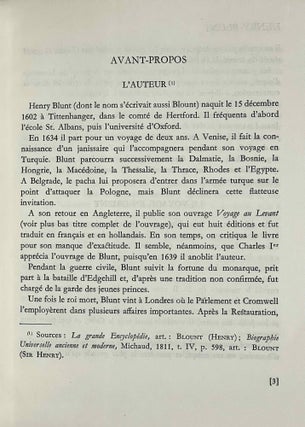 Voyages en Egypte des années 1634, 1635 & 1636