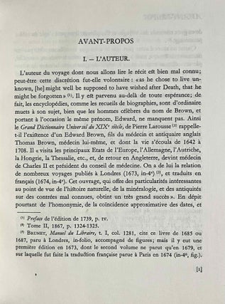 Voyage en Egypte d'Edward Brown. 1673-1674.