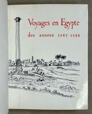 Voyages en Egypte pendant les années 1587-1588