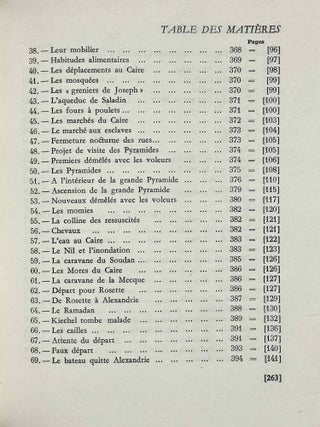 Voyages en Egypte pendant les années 1587-1588