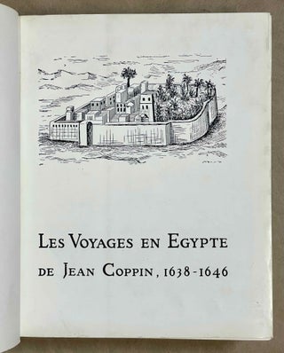 Voyages en Egypte de Jean Coppin. 1638-1639. 1643-1646.[newline]M9348-02.jpeg