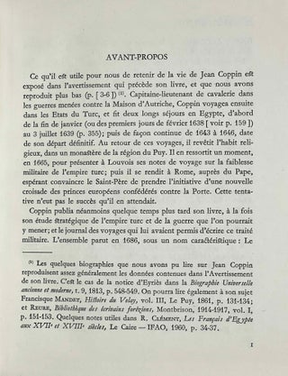 Voyages en Egypte de Jean Coppin. 1638-1639. 1643-1646.[newline]M9348-04.jpeg