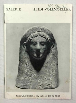 Item #M9357 Galerie Vollmoeller, Katalog 1: Antike Kunstwerke aus Aegypten, Etrurien,...[newline]M9357-00.jpeg