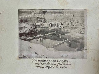 Fouilles de Karnack (sic). Emile Guimet's photo albums of Georges Legrain's photographs on the discovery of the "cachette" of Karnak.