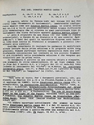 Correzioni e riedizioni di papiri della Societ&agrave; italiana (Corr. I)[newline]M9373-03.jpeg