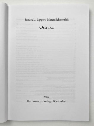 Demotische Dokumente aus Dime. Vol. I: Ostraka. Vol. II: Quittungen. Vol. III: Urkunden (complete set)[newline]M9382-01.jpeg