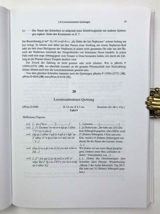 Demotische Dokumente aus Dime. Vol. I: Ostraka. Vol. II: Quittungen. Vol. III: Urkunden (complete set)[newline]M9382-18.jpeg