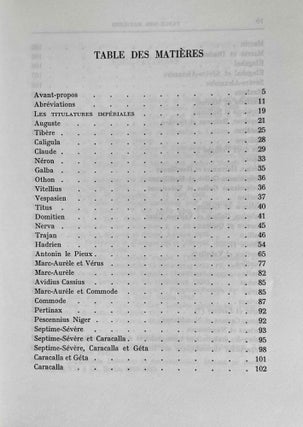 Les titulatures impériales dans les papyrus, les ostraca et les inscriptions d'Egypte (30a.C. - 284 p.C.)