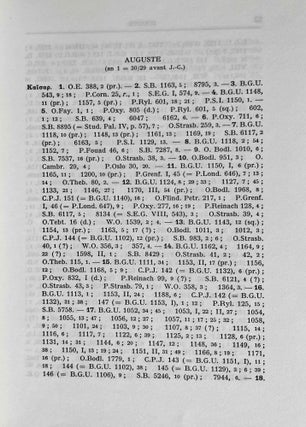 Les titulatures impériales dans les papyrus, les ostraca et les inscriptions d'Egypte (30a.C. - 284 p.C.)