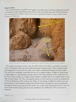 The Western wadis of the Theban necropolis. A re-examination of the Western wadis of the Theban necropolis. By the joint-mission of the Cambridge Expedition to the Valley of the Kings and The New Kingdom Research Foundation 2013-2014.