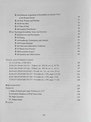 In Pursuit of Invisibility. Ritual Texts from Late Roman Egypt.[newline]M9413-04.jpeg