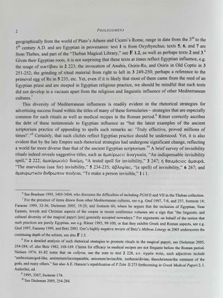 In Pursuit of Invisibility. Ritual Texts from Late Roman Egypt.[newline]M9413-06.jpeg