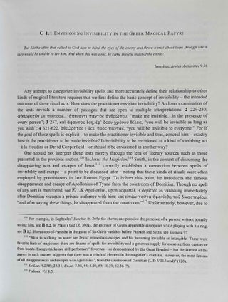 In Pursuit of Invisibility. Ritual Texts from Late Roman Egypt.