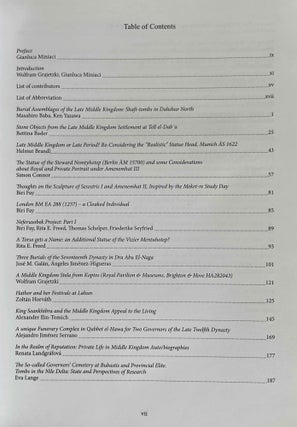 The world of Middle Kingdom Egypt (2000-1550 BC). Contributions on archaeology, art, religion and other written sources. Volume I.