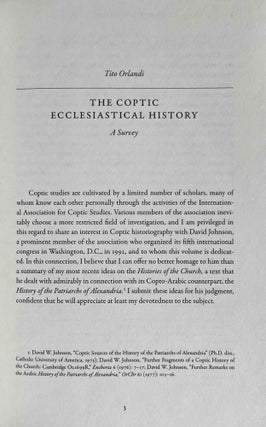 The World of Early Egyptian Christianity. Language, Literature, and Social Context. Essays in honor of David W. Johnson.[newline]M9446-05.jpeg