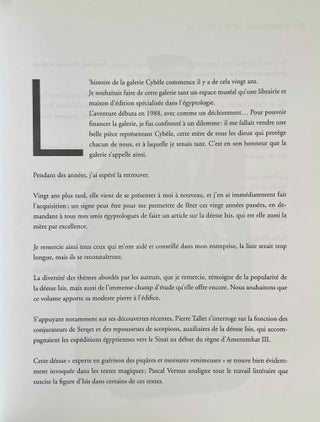 De Cybèle à Isis