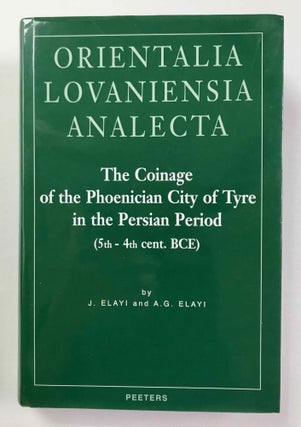 Item #M9467 The coinage of the Phoenician city of Tyre in the Persian period (5th-4th cent. BCE)....