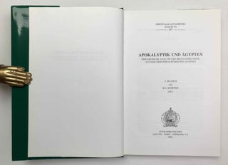 Apokalyptik und Ägypten. Eine kritische Analyse der relevanten Texte aus dem griechisch-römischen Ägypten.[newline]M9468-01.jpeg