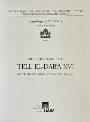 Tell el-Dab'a XVI. Die Gräber des Areals A/II von Tell el-Dab'a.[newline]M9470-01.jpeg