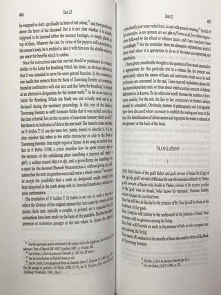 Traversing eternity. Texts for the afterlife from Ptolemaic and Roman Egypt.[newline]M9483-10.jpeg