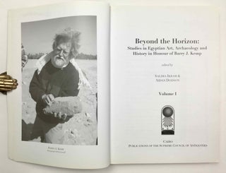 Beyond the horizon. Studies in Egyptian art, archaeology and history in honour of Barry J. Kemp. 2 volumes (complete set)[newline]M9484-03.jpeg