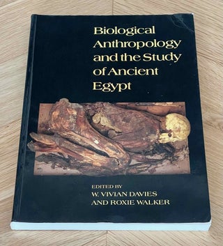 Item #M9488a Biological Anthropology and the Study of Ancient Egypt. DAVIES William Vivian -...[newline]M9488a-00.jpeg