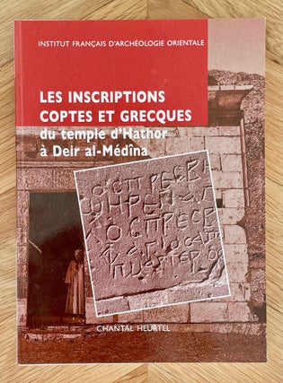 Item #M9495 Les inscriptions coptes et grecques du temple d'Hathor à Deir al-Médîna. HEURTEL...[newline]M9495-00.jpeg