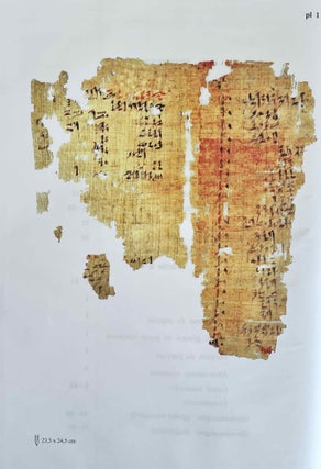 Hieratischer Papyrus Bulaq 18. Vol. I: Kommentar + Übersetzungen. Vol. II: Tafeln + Index (complete set)[newline]M9500-11.jpeg