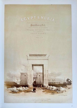 Egypte hier et aujourd'hui. Lithographies de David Roberts.[newline]M9507-07.jpeg
