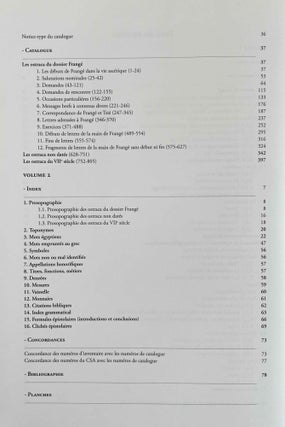 Les ostraca coptes de la TT 29. Autour du moine Frangé. Vol. I: Textes. Vol. II: Index. Planches (complete set)[newline]M9515-11.jpeg