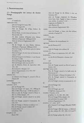 Les ostraca coptes de la TT 29. Autour du moine Frangé. Vol. I: Textes. Vol. II: Index. Planches (complete set)[newline]M9515-12.jpeg