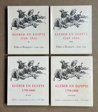 Item #M9532 Kléber en Egypte, 1798-1800. Vol. 1 et 2: Kléber et Bonaparte, 1798-1799. Vol. 3 et...[newline]M9532-00.jpeg