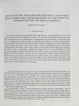 Decoding Signs of Identity. Egyptian Workmen's Marks in Archaeological, Historical, Comparative and Theoretical Perspective. Proceedings of a Conference in Leiden, 13-15 December 2013.[newline]M9544-07.jpeg