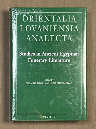 Item #M9545a Studies in Ancient Egyptian Funerary Literature. BICKEL Susanne -...[newline]M9545a-00.jpeg
