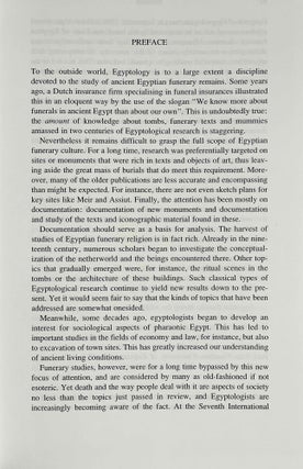Social Aspects of Funerary Culture in the Egyptian Old and Middle Kingdoms. Proceedings of the International Symposium held at Leiden University 6-7 June, 1996.[newline]M9547a-02.jpeg
