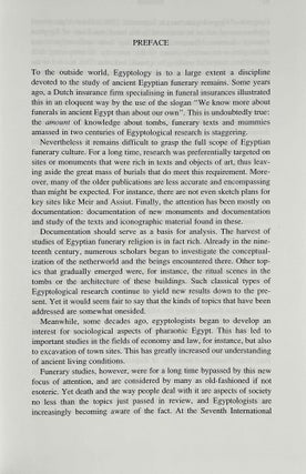 Social Aspects of Funerary Culture in the Egyptian Old and Middle Kingdoms. Proceedings of the International Symposium held at Leiden University 6-7 June, 1996.