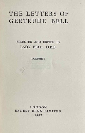 The letters of Gertrude Bell