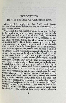 The letters of Gertrude Bell
