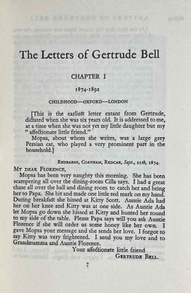 The letters of Gertrude Bell