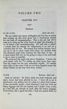 The letters of Gertrude Bell