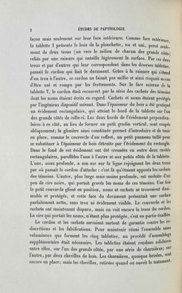 Un testament latin "per aes et libram" de 142 ap. J.-C. (tablettes L. Keimer)[newline]M9561-02.jpeg