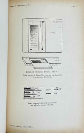 Un testament latin "per aes et libram" de 142 ap. J.-C. (tablettes L. Keimer)[newline]M9561-06.jpeg