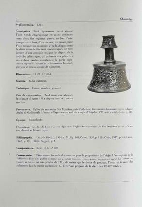 Catalogue général du Musée Copte du Caire 1. Objets en métal.[newline]M9574-07.jpeg