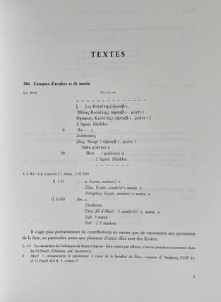 Les ostraca grecs de Douch. Fascicule V (506-639).