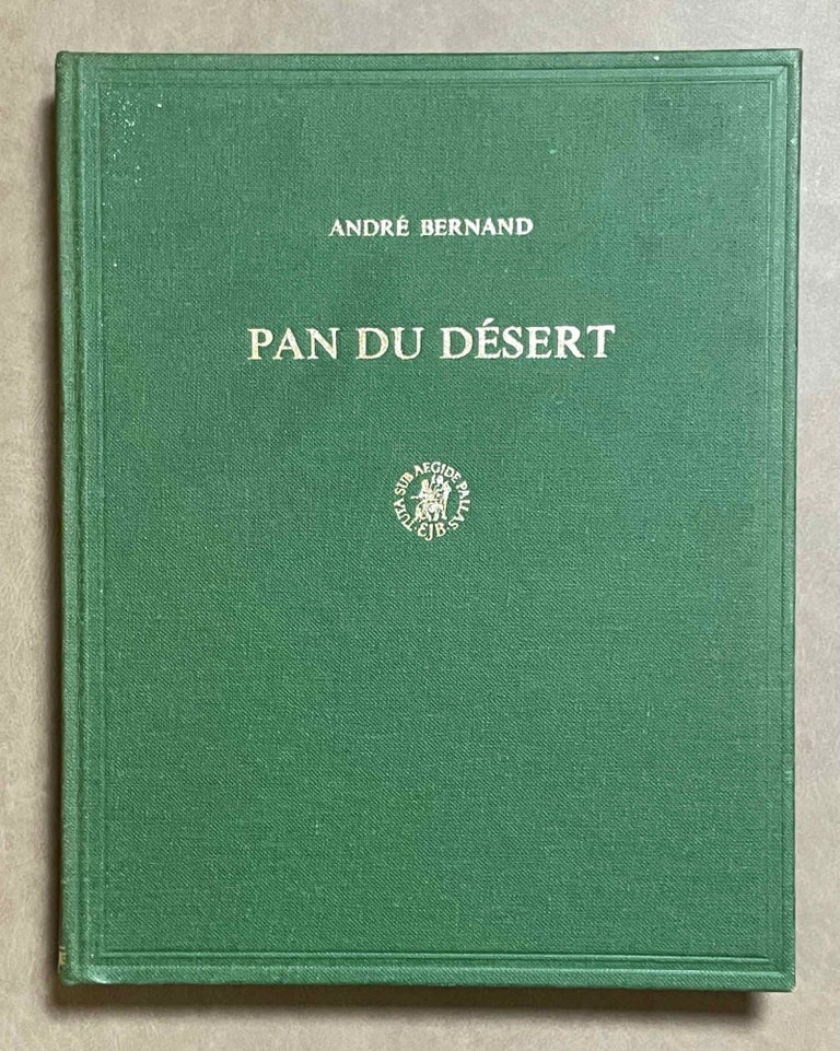 Item #M9580 Pan du désert. BERNAND André.[newline]M9580-00.jpeg