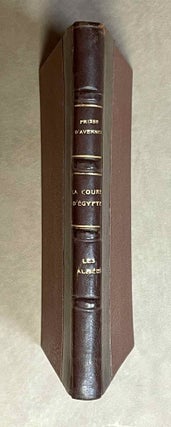 Item #M9581 Petits Mémoires secrets sur la Cour d'Egypte 1826-1867, suivis d'une Etude sur les...[newline]M9581-00.jpeg