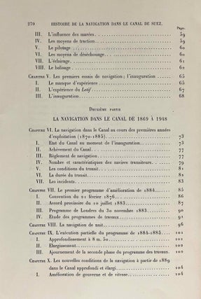 Histoire de la navigation dans le Canal de Suez